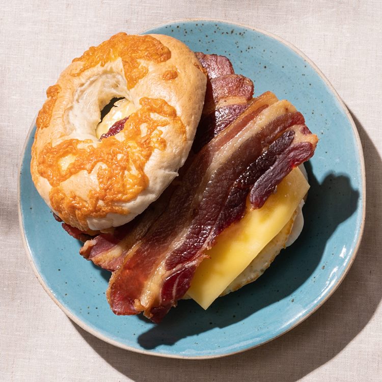 Bacon, Egg and Cheese Bagel