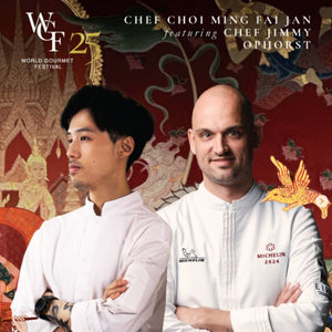 Gourmet Encounter: Chef Choi Ming Fai Jan and Chef Jimmy Ophorst (Valid on 23 September 2025)