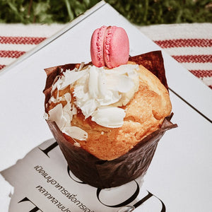 White Chocolate Lychee Muffin - Price Per Piece