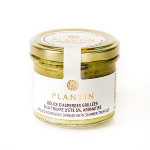 Grilled Asparagus Spread with Summer Truffle “Plantin”